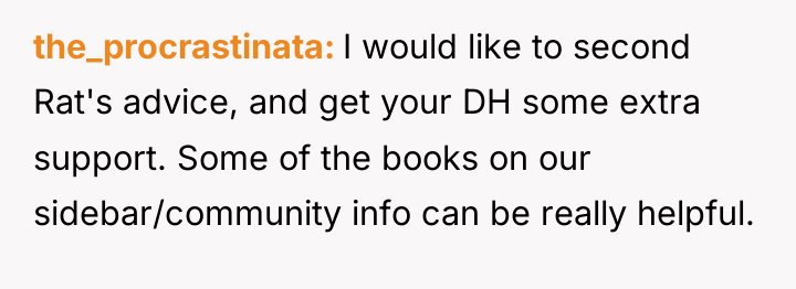 the_procrastinata I would like to second Rat's advice, and get...