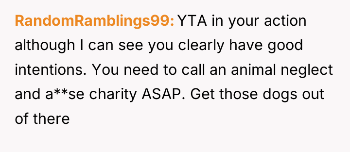 RandomRamblings99 YTA in your action although I can see you...