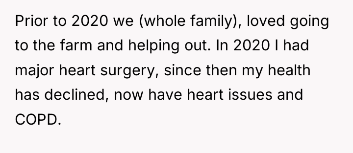 Prior to 2020 we (whole family), loved going to the...
