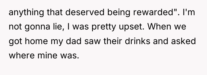 anything that deserved being rewarded". I'm not gonna lie, I...