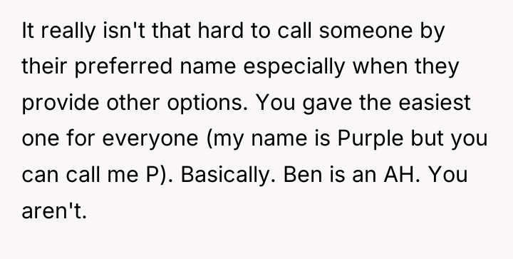 It really isn't that hard to call someone by their...