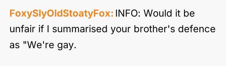 FoxySlyOldStoatyFox INFO: Would it be unfair if I summarised your...