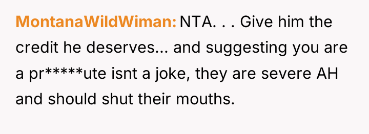 MontanaWildWiman NTA. . . Give him the credit he deserves......