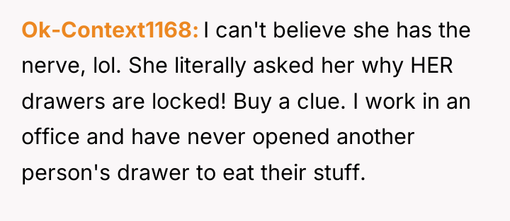 Ok-Context1168 I can't believe she has the nerve, lol. She...