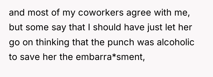 and most of my coworkers agree with me, but some...