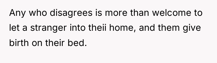 Any who disagrees is more than welcome to let a...