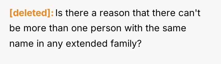[deleted] Is there a reason that there can't be more...