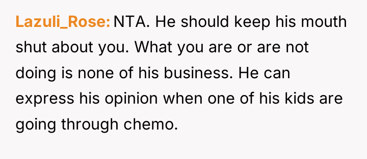 Lazuli_Rose NTA. He should keep his mouth shut about you....