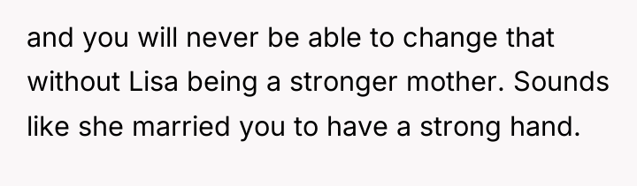 and you will never be able to change that without...
