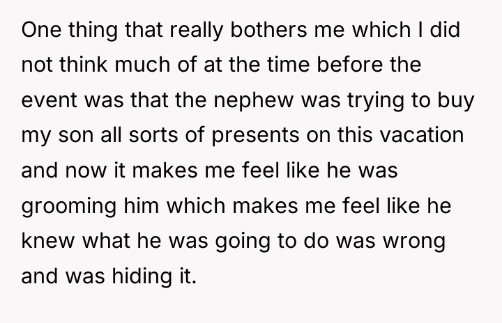 One thing that really bothers me which I did not...