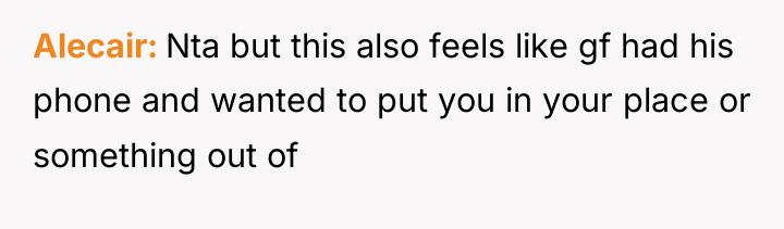 Alecair Nta but this also feels like gf had his...