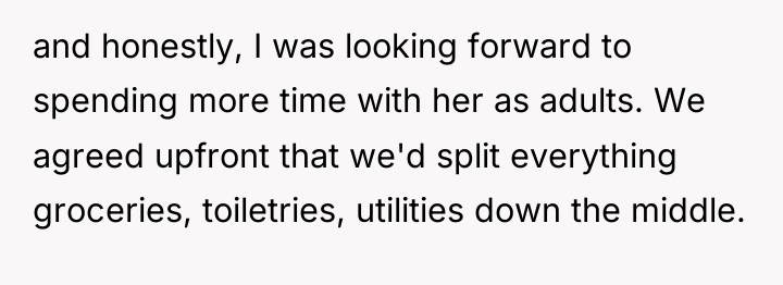 and honestly, I was looking forward to spending more time...