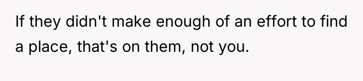 If they didn't make enough of an effort to find...
