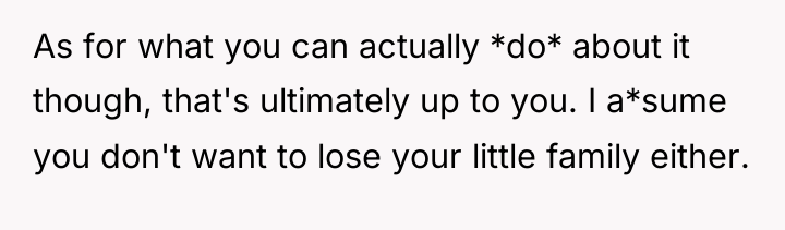 As for what you can actually *do* about it though,...
