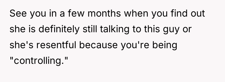 See you in a few months when you find out...