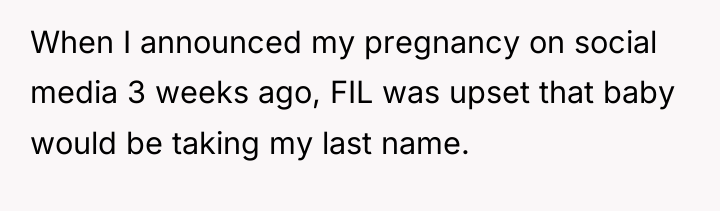 When I announced my pregnancy on social media 3 weeks...