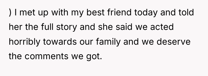 ) I met up with my best friend today and...