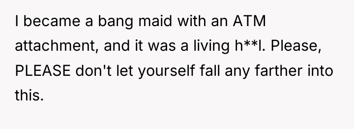 I became a bang maid with an ATM attachment, and...