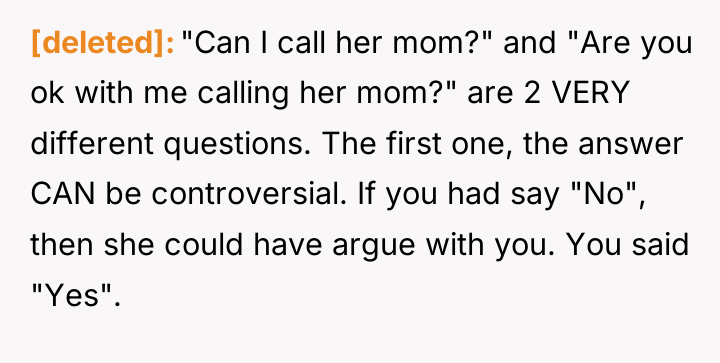 [deleted] "Can I call her mom?" and "Are you ok...