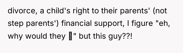 divorce, a child's right to their parents' (not step parents')...
