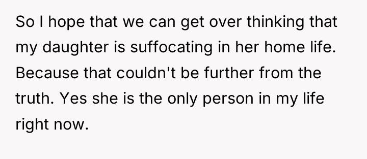 So I hope that we can get over thinking that...