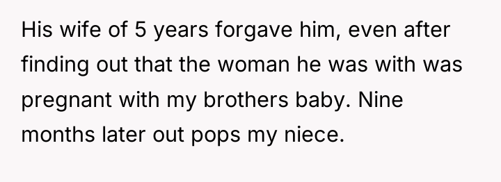 His wife of 5 years forgave him, even after finding...