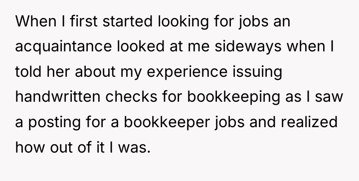 When I first started looking for jobs an acquaintance looked...