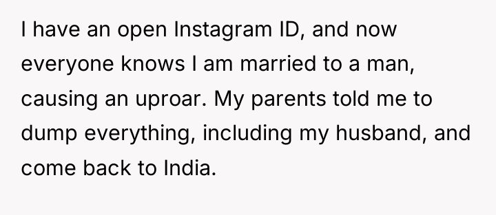 I have an open Instagram ID, and now everyone knows...