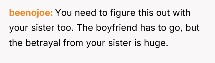 beenojoe You need to figure this out with your sister...