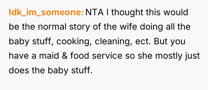 Idk_im_someone NTA I thought this would be the normal story...