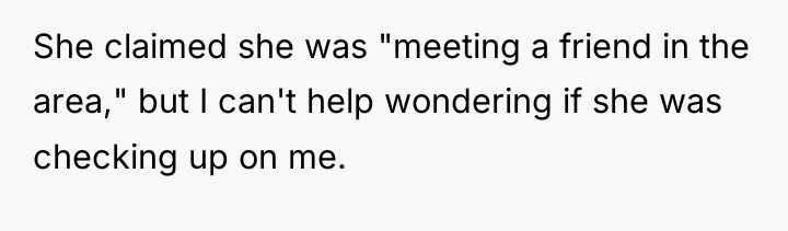 She claimed she was "meeting a friend in the area,"...