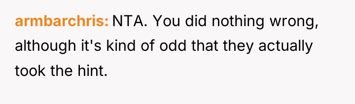 armbarchris NTA. You did nothing wrong, although it's kind of...