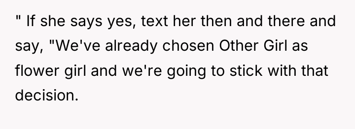 " If she says yes, text her then and there...