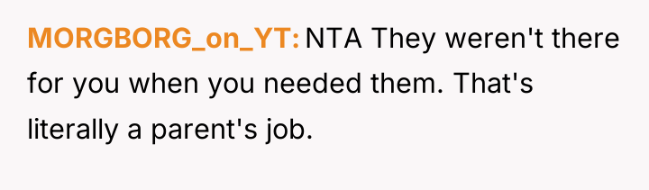 MORGBORG_on_YT NTA They weren't there for you when you needed...