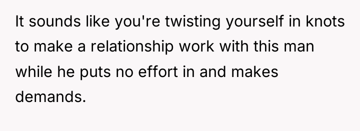 It sounds like you're twisting yourself in knots to make...