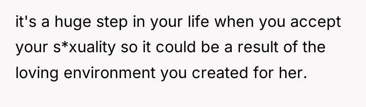 it's a huge step in your life when you accept...