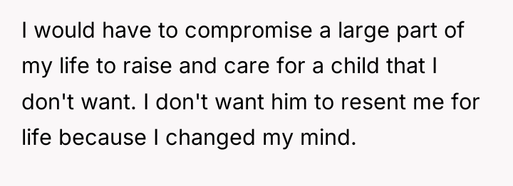 I would have to compromise a large part of my...
