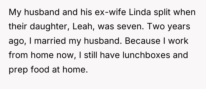My husband and his ex-wife Linda split when their daughter,...