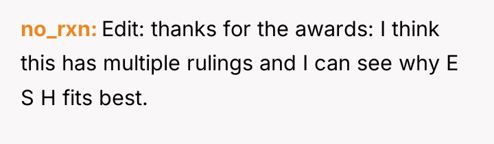 no_rxn Edit: thanks for the awards: I think this has...