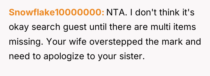 Snowflake10000000 NTA. I don't think it's okay search guest until...