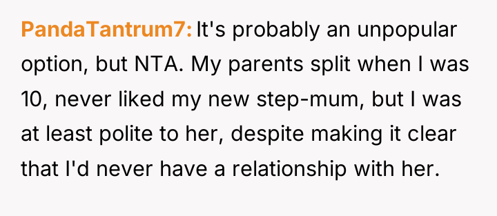 PandaTantrum7 It's probably an unpopular option, but NTA. My parents...