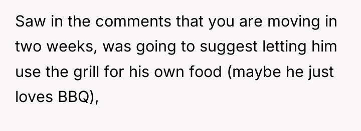 Saw in the comments that you are moving in two...