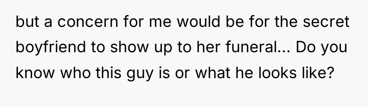 but a concern for me would be for the secret...