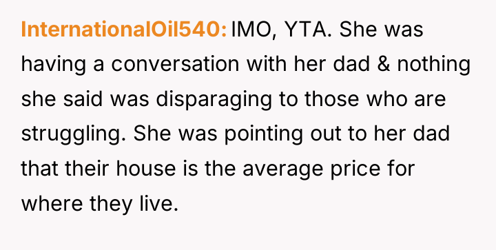 InternationalOil540 IMO, YTA. She was having a conversation with her...