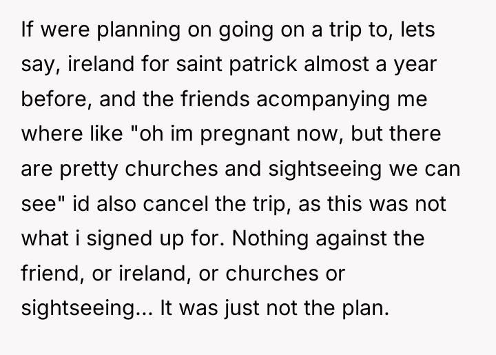 If were planning on going on a trip to, lets...