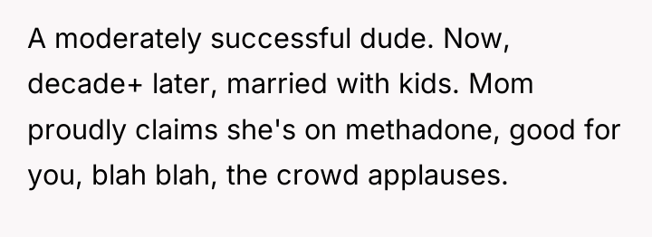 A moderately successful dude. Now, decade+ later, married with kids....