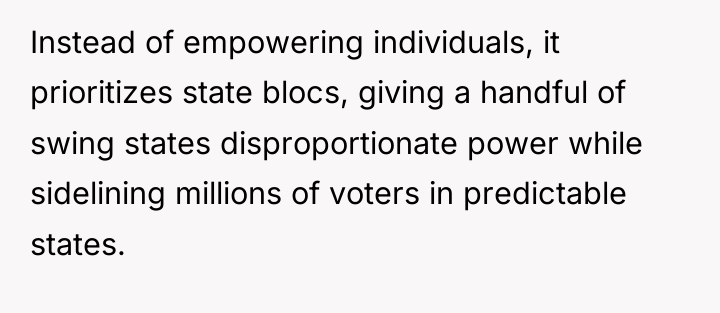 Instead of empowering individuals, it prioritizes state blocs, giving a...