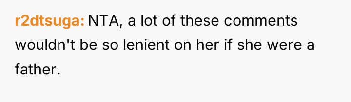 r2dtsuga NTA, a lot of these comments wouldn't be so...