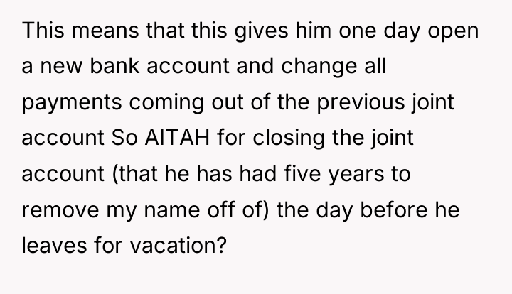 This means that this gives him one day open a...