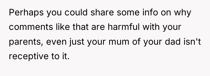 Perhaps you could share some info on why comments like...